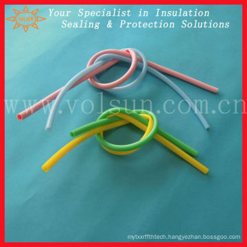 Flexible thin silicone rubber tube